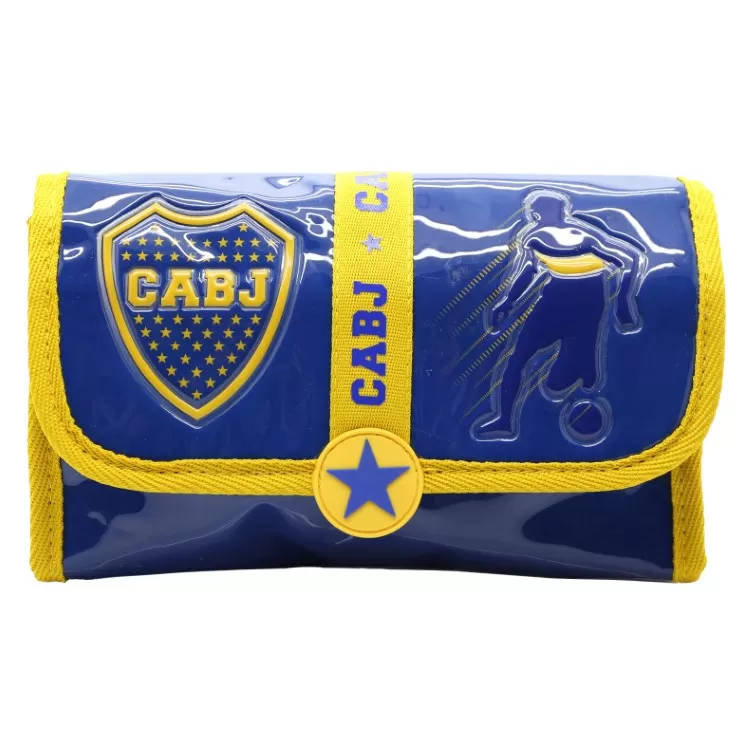 Cartuchera Escolar Cresko 2026 Boca Juniors Desplegable Art.BO276